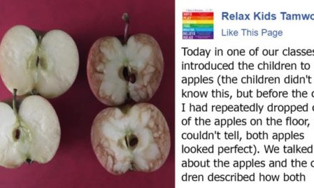 Il bullismo spiegato ai bambini: con una mela è possibile