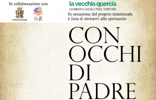 La Vecchia Quercia vi aspetta il 22 settembre al teatro “Con Occhi di Padre”