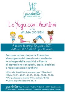 Yoga per bambini a Calolziocorte presso l'Atelier "Picobello" 3