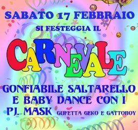 Carnevale al Centro Commerciale “Le Piazze”: il programma completo