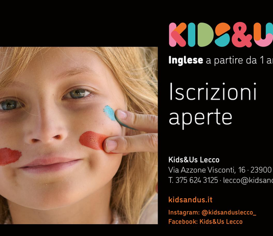 Arriva Kids&Us: la scuola di inglese per bambini sbarca a Lecco!