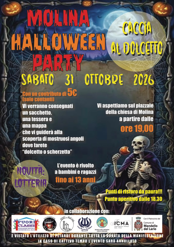 Molina Halloween Party - Caccia al dolcetto 1 Molina Halloween Party - Caccia al dolcetto 1
